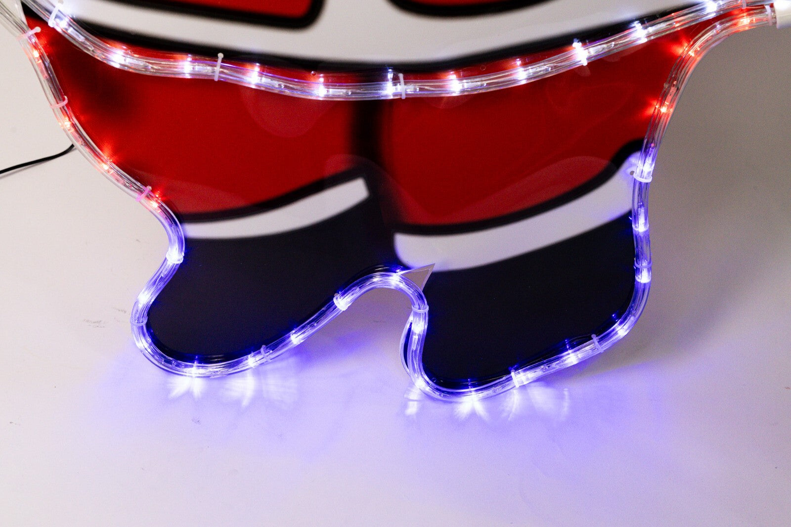 Christmas Santa Rope Light Decoration Hanging Outdoor Indoor LED Xmas Decor 78Cm