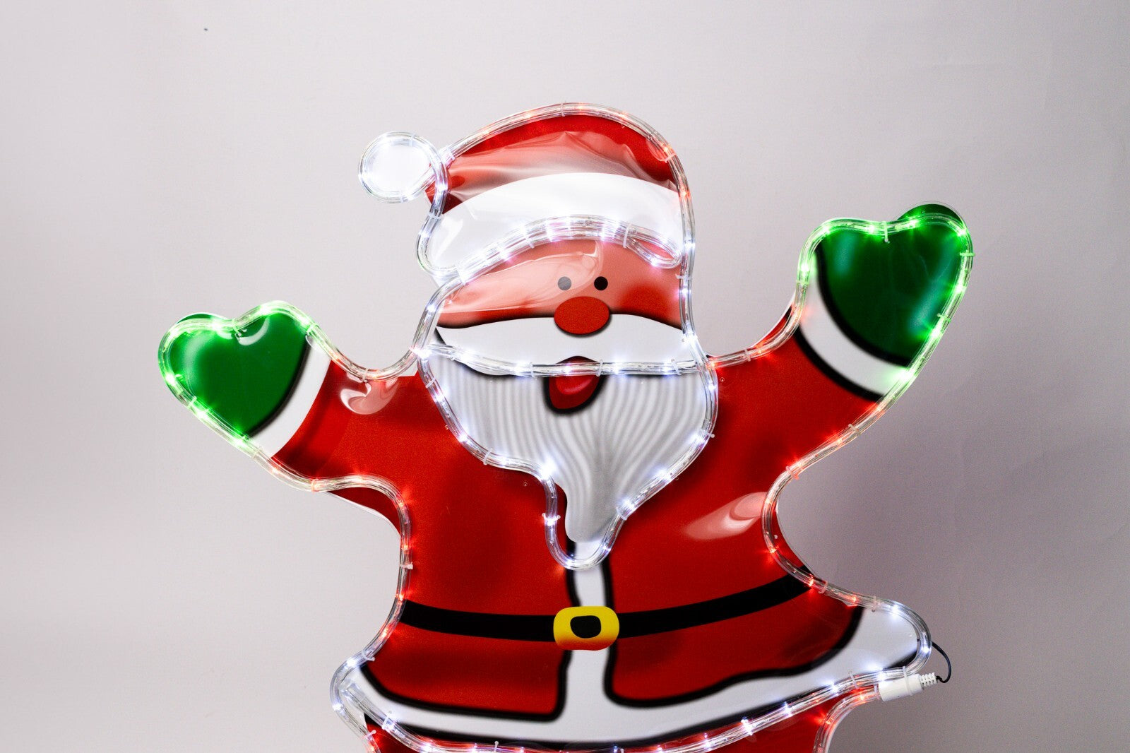 Christmas Santa Rope Light Decoration Hanging Outdoor Indoor LED Xmas Decor 78Cm