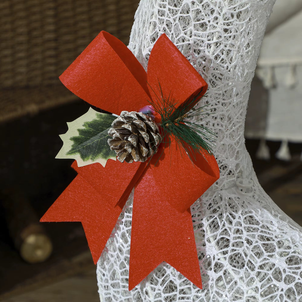 Light up Reindeer & Sleigh Christmas Decoration W/ 170 LED Lights